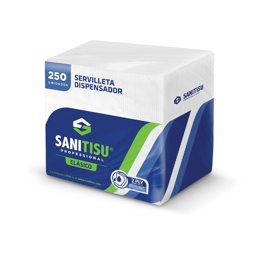 Servilletas V-fold x250u