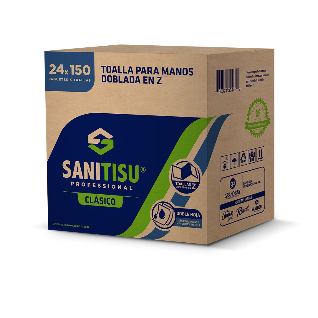 Toalla Z-fold 150u
