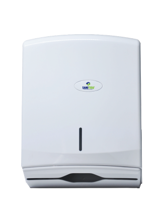 Sanitisu M-Fold Combi Hand Towel Dispenser White