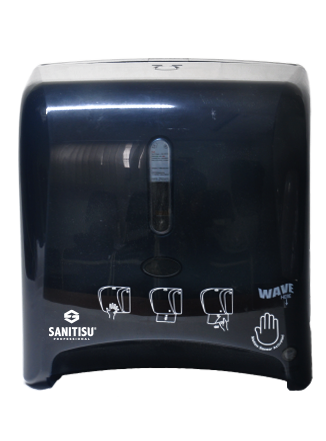 Sanitisu Sensor Cut Dispenser White